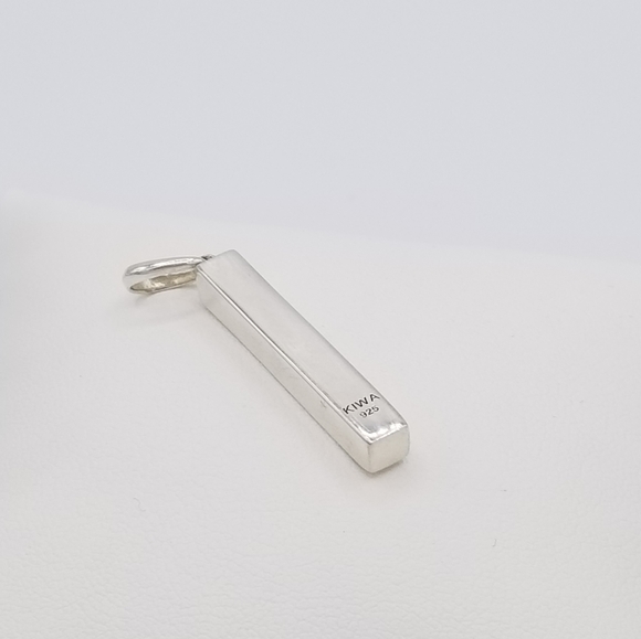 Pendant Minimal Bar Silver 925 - Picture 4 of 4
